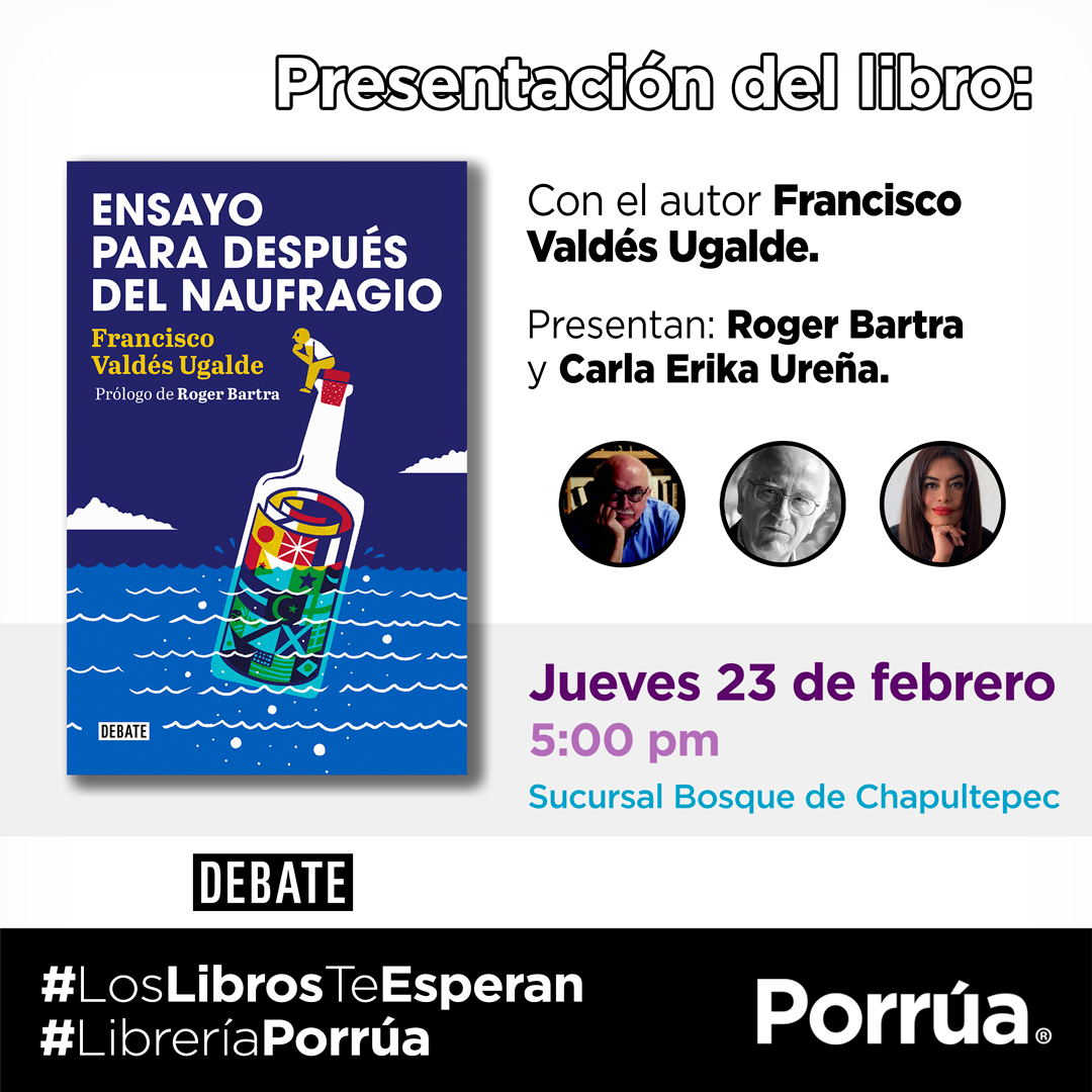 Presentación del libro "Ensayo para después de un naufragio"