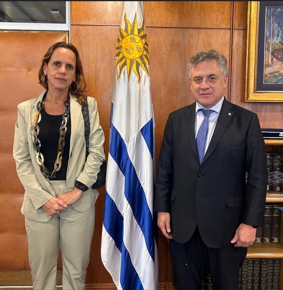 🌎 Reunión oficial de la Secretaria General de FLACSO con el Canciller de Uruguay