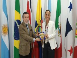 🌎 Visita oficial del Embajador de la República del Ecuador a la Secretaría General de FLACSO